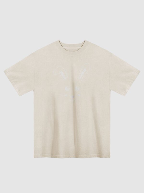 Cute Bunny Premium Oversized Faded T-Shirt - Image 4