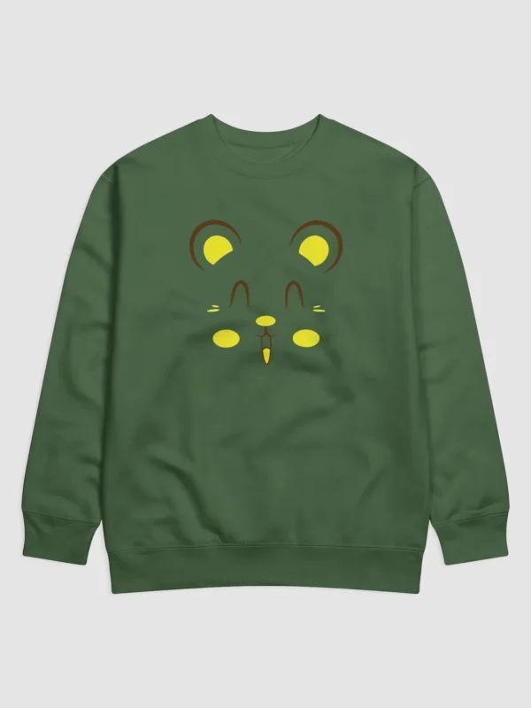 Hamster Design Cotton Heritage Premium Sweatshirt - Image 2