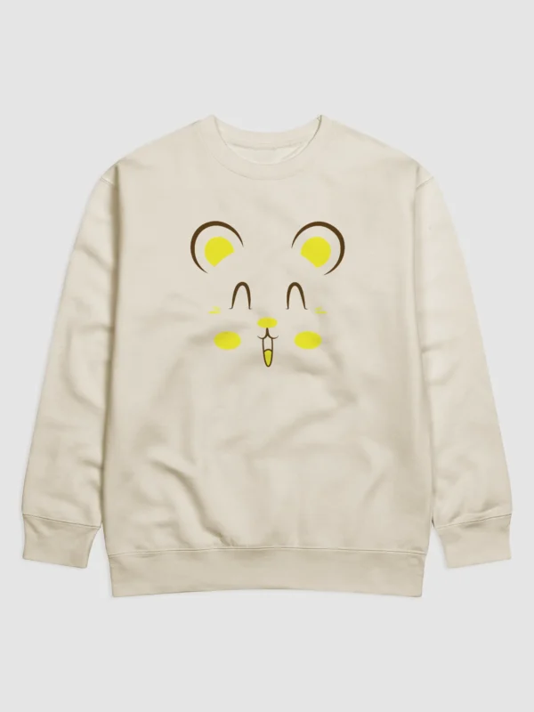 Hamster Design Cotton Heritage Premium Sweatshirt - Image 3