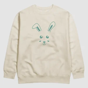 Bunny Design Cotton Heritage Premium Sweatshirt
