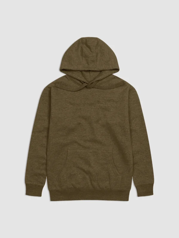 Coffee Lover Design (Back Side) Cotton Heritage Unisex Premium Hoodie - Image 2