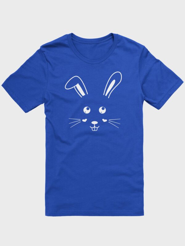 Cute Bunny Face Garment-Dyed Heavyweight T-Shirt