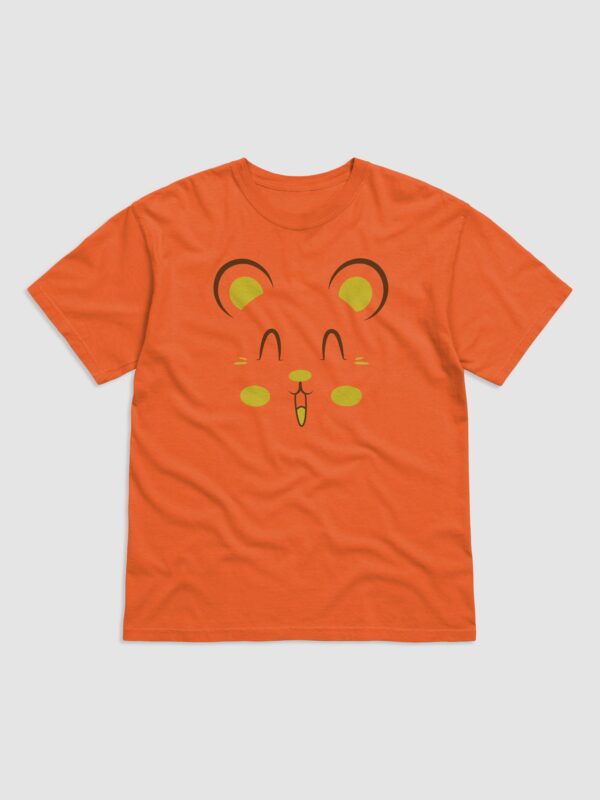 Hamster Face Design Garment-Dyed Heavyweight T-Shirt - Image 3