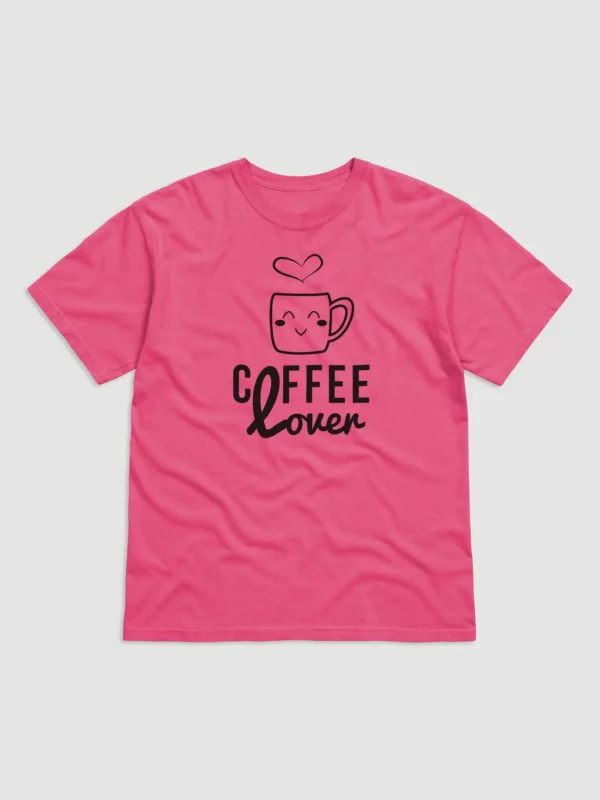 Coffee Lover Garment-Dyed Heavyweight T-Shirt - Image 3