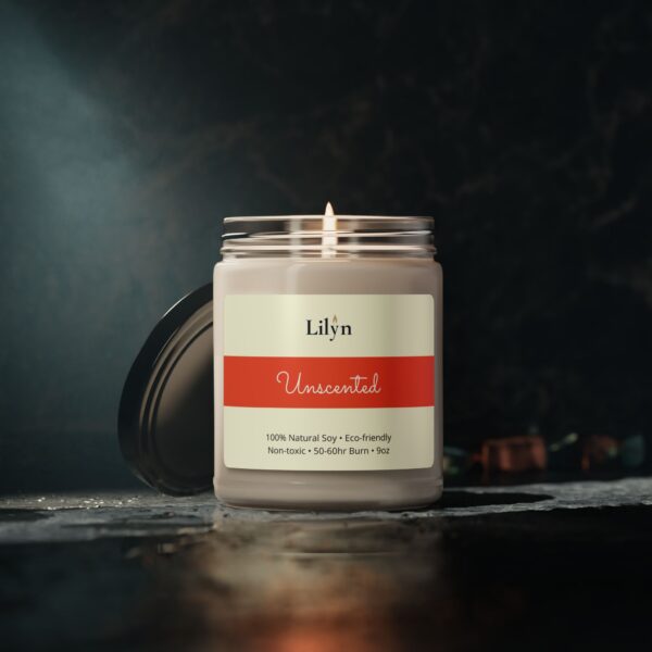 Lilyn Luxury Scented Soy Candle - Various Scents, 9oz, Eco-Friendly Aromatherapy, Home Fragrance, Gifts & Decor - Image 2