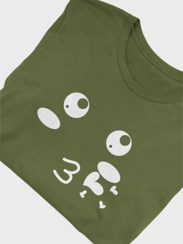 Flying Kiss Smiley Unisex T-Shirt, Supersoft T-Shirt - Image 4