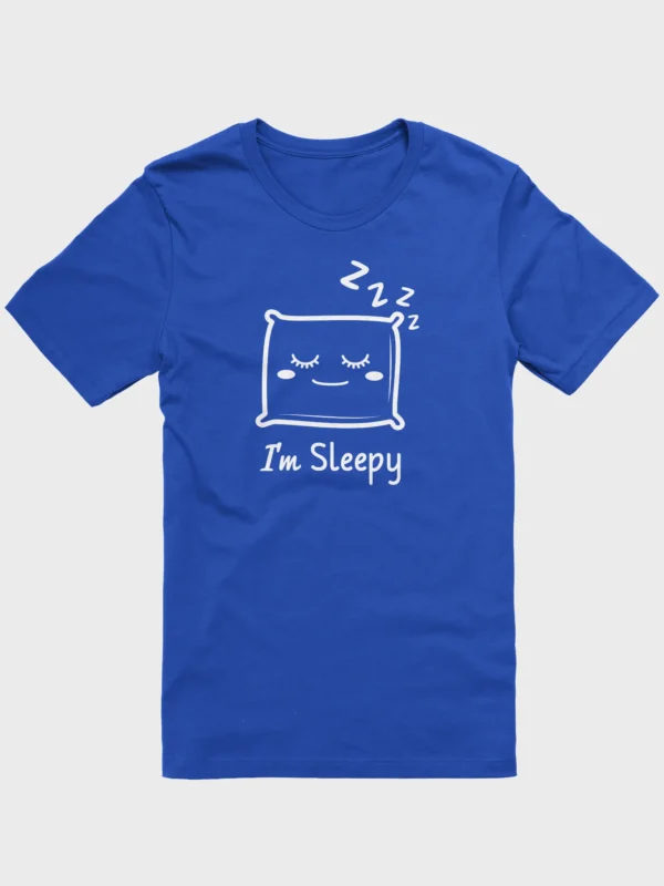 "I'm Sleepy" Design Unisex T-Shirt, Supersoft T-Shirt - Image 4