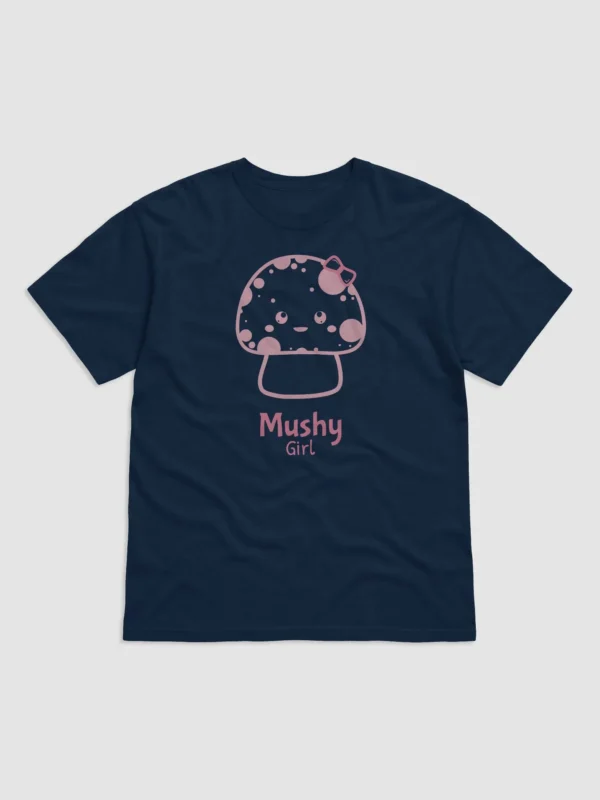 Mushy Girl Design Garment-Dyed Heavyweight T-Shirt