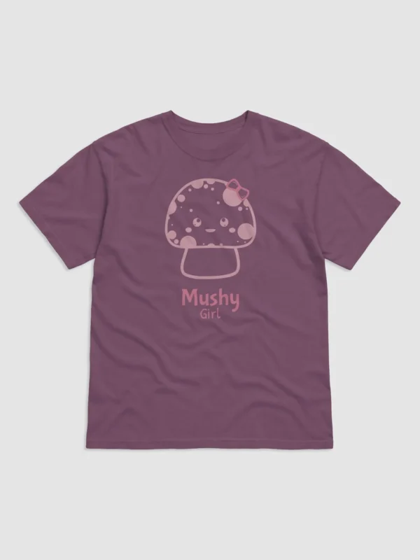Mushy Girl Design Garment-Dyed Heavyweight T-Shirt - Image 3