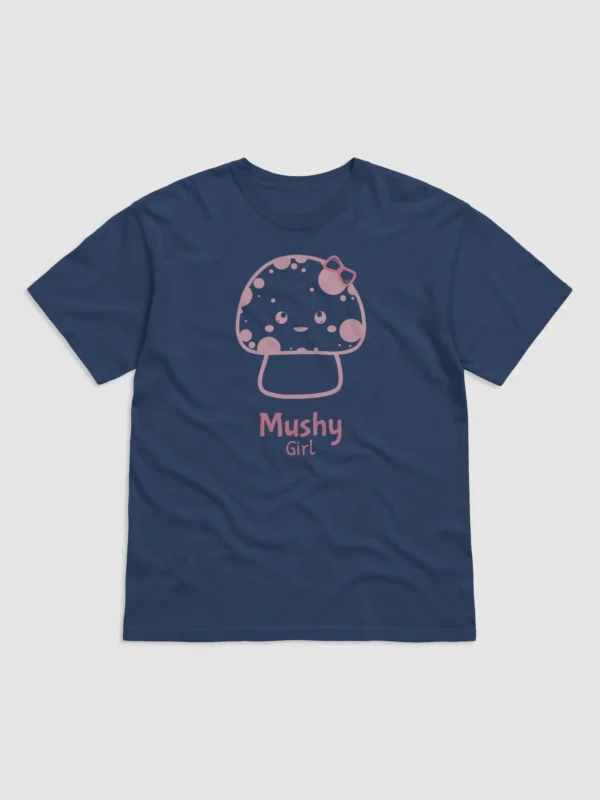 Mushy Girl Design Garment-Dyed Heavyweight T-Shirt - Image 4