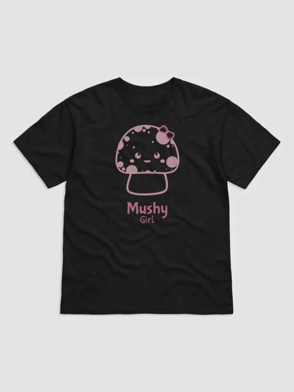 Mushy Girl Design Garment-Dyed Heavyweight T-Shirt - Image 5