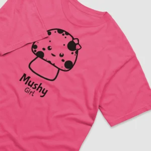 Mushy Girl Design Garment-Dyed Heavyweight T-Shirt, Unisex T-Shirt