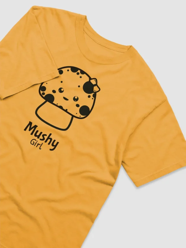 Mushy Girl Design Garment-Dyed Heavyweight T-Shirt, Unisex T-Shirt - Image 5