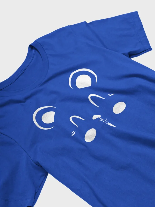 Teddy Bear Face Unisex T-Shirt, Supersoft T-Shirt - Image 4