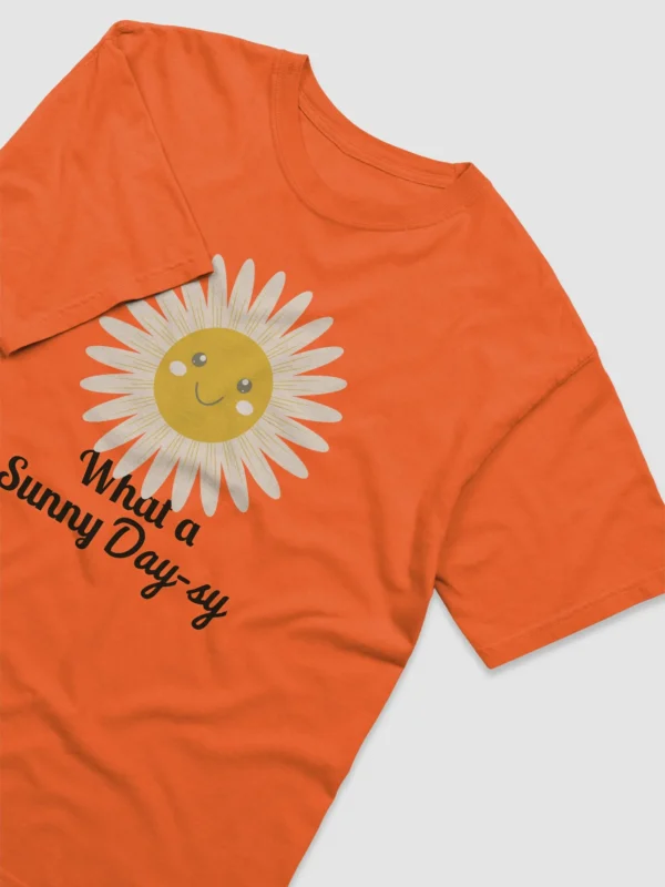 What a Sunny Day-sy Design Garment-Dyed Heavyweight T-Shirt - Image 4
