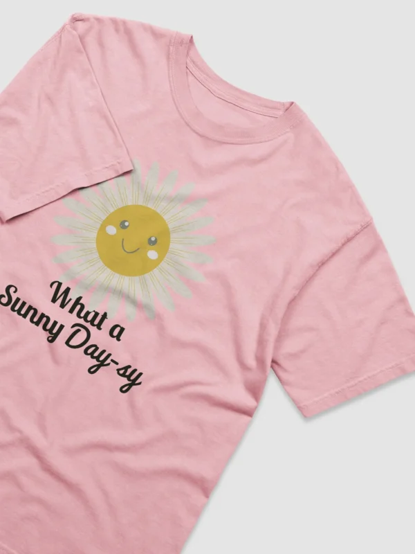 What a Sunny Day-sy Design Garment-Dyed Heavyweight T-Shirt - Image 3
