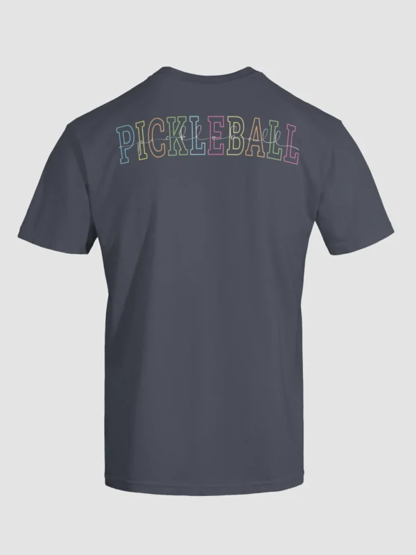 Garment-Dyed T-shirt Pickleball Tee (Back Print) - Image 4