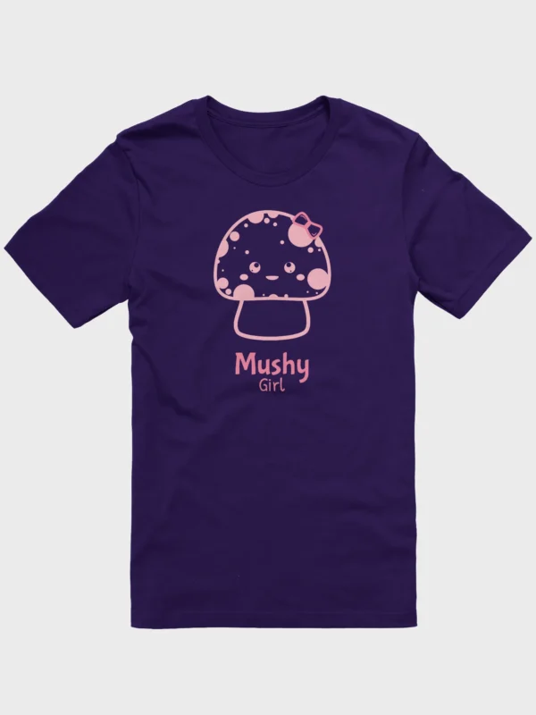 Mushy Girl Design Unisex Supersoft T-Shirt - Image 4