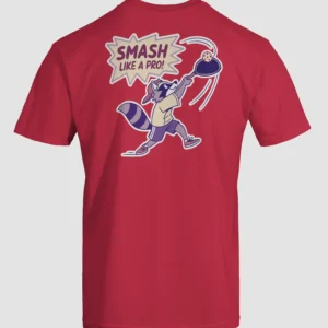 Pickleball T-Shirt - Smash Like a Pro Unisex Garment-Dyed T-shirt (Back Print)