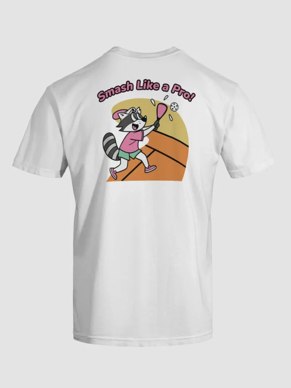 Playful Pickleball Unisex Garment-Dyed T-shirt (Back Print) - Image 3