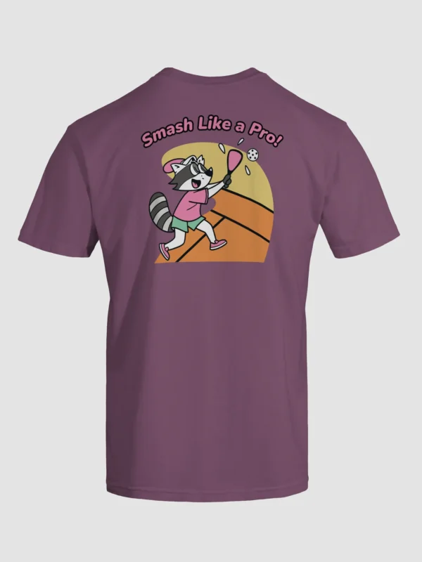 Playful Pickleball Unisex Garment-Dyed T-shirt (Back Print) - Image 4