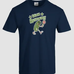 Playful Dink Responsibly Pickleball Unisex Garment-Dyed T-shirt